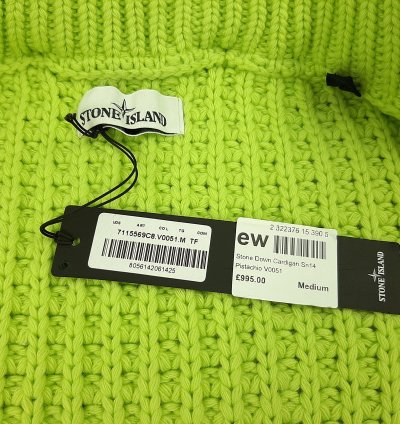 Stone Island President Knit 3in1 Jacket Green Size