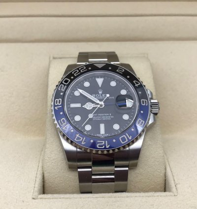 Rolex Gmt-master Ii 116710 Blnr Batman 2017