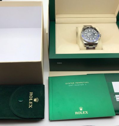 Rolex Gmt-master Ii 116710 Blnr Batman 2017