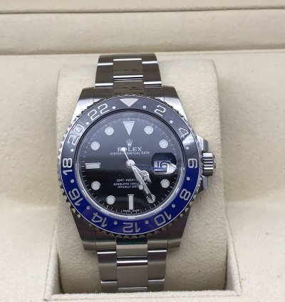 Rolex Gmt-master Ii 116710 Blnr Batman 2017