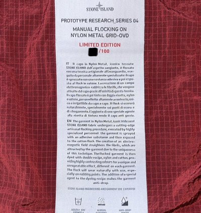 Stone Island Prototype Research Series 04