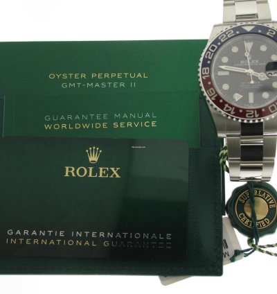 Rolex Gmt-master Ii 126710 Pepsi Oyster