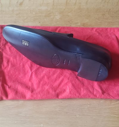 Prada Men Leather Shoes Size Uk9 Us10 New Old Stock