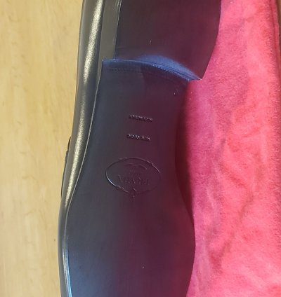 Prada Men Leather Shoes Size Uk9 Us10 New Old Stock
