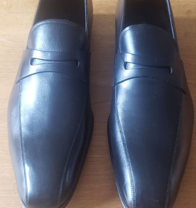 Prada Men Leather Shoes Size Uk9 Us10 New Old Stock