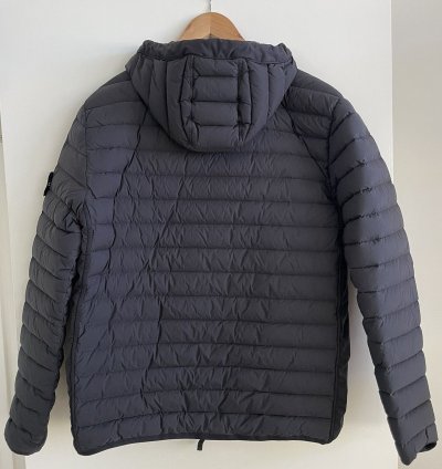 Stone Island Puffer Down Jacket Black Size Large
