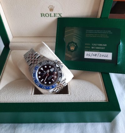 Rolex Gmt-master Ii 126710blnr