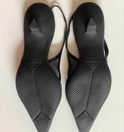 Prada Mesh Heels