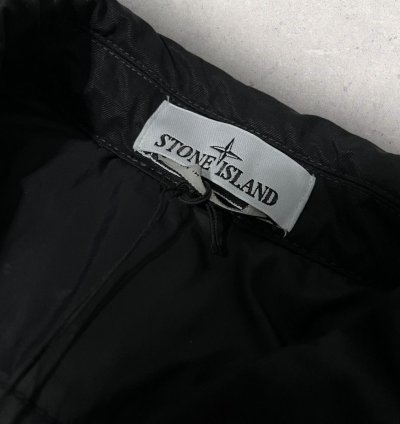 Stone Island Q0321 Opaque Nylon Twill Jacket With Primaloft