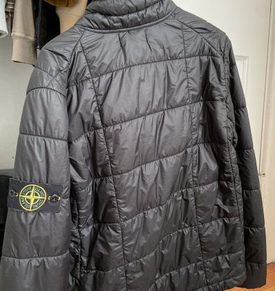 Stone Island Quilted Design Size Medium Lightweight Jacket