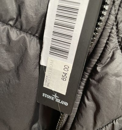 Stone Island Quilted Design Size Medium Lightweight Jacket