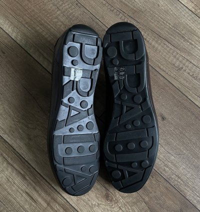 Prada Milano Leather Low Casual Shoes Sneakers