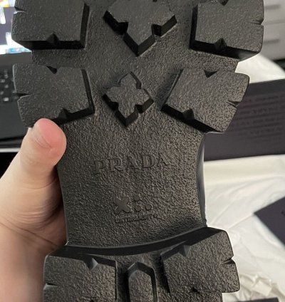 Prada Monolith Ankle Boot