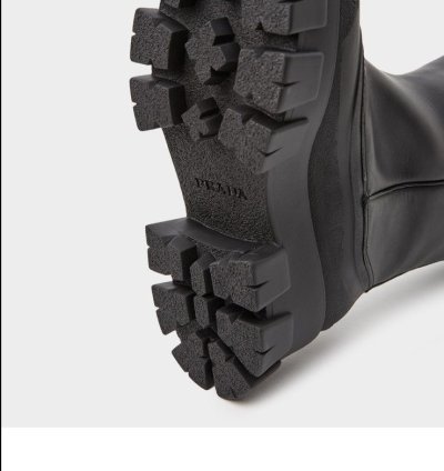 Prada Monolith Aw20 Womens Shearling Winter Boots