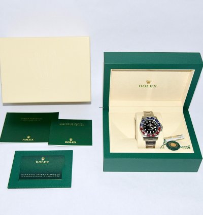 Rolex Gmt-master Ii 126710blro Oyster Box And Papers 2022 New Unworn