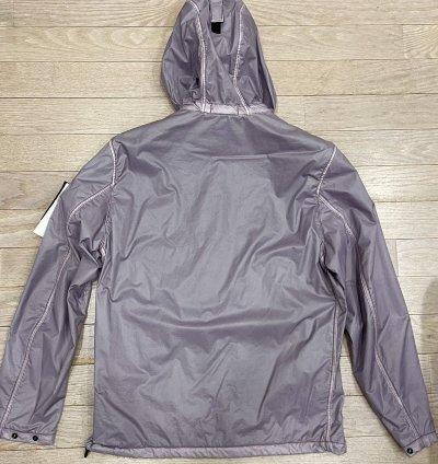 Stone Island Rare Lamy Flock Jacket Sz Purple Lavender