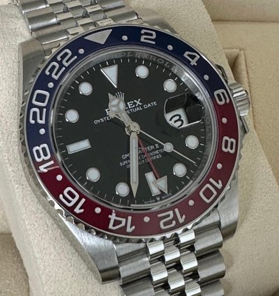 Rolex Gmt-master Ii 126710blro Pepsi Eu 12 2023 Ungetragen Schlie Verklebt