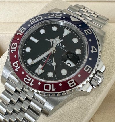 Rolex Gmt-master Ii 126710blro Pepsi Eu 12 2023 Ungetragen Schlie Verklebt
