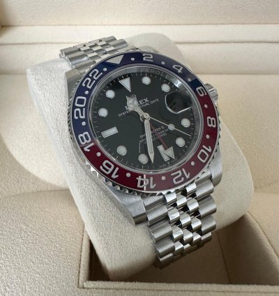Rolex Gmt-master Ii 126710blro Pepsi Eu 12 2023 Ungetragen Schlie Verklebt