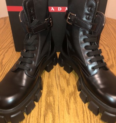 Prada Monolith Boots