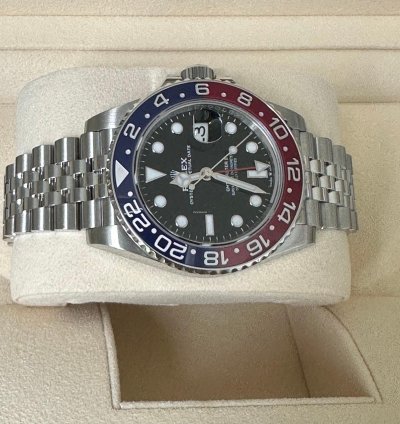 Rolex Gmt-master Ii 126710blro Pepsi Eu 12 2023 Ungetragen Schlie Verklebt