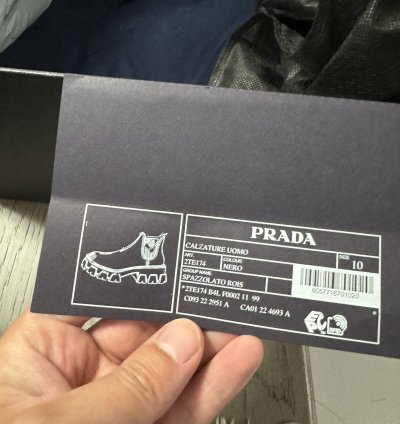 Prada Monolith Brushed Leather Chelsea Boots