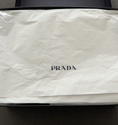 Prada Monolith Brushed Leather Loafers