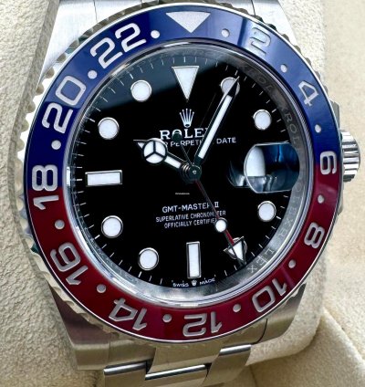 Rolex Gmt-master Ii 126710blro Pepsi Oyster Bracelet Unworn 2025