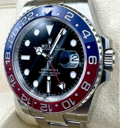 Rolex Gmt-master Ii 126710blro Pepsi Oyster Bracelet Unworn 2025