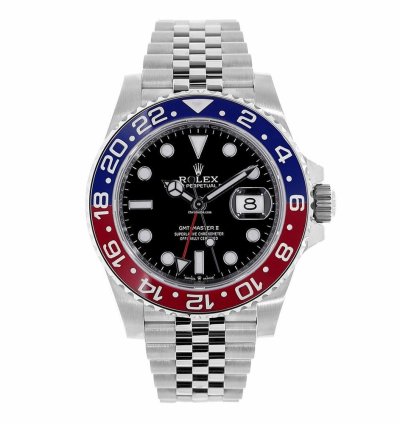 Rolex Gmt-master Ii 126710blro Steel Pepsi Black Dial 40 Mm