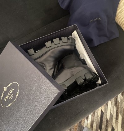 Prada Monolith Chelsea Boot