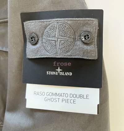 Stone Island Raso Gommato Double Ghost Piece Hooded Jacket