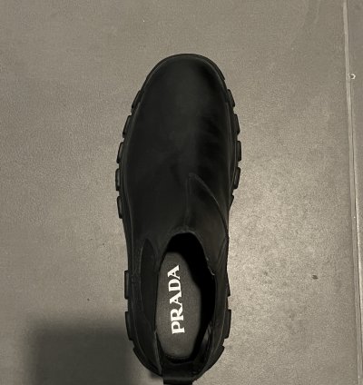 Prada Monolith Chelsea Boots