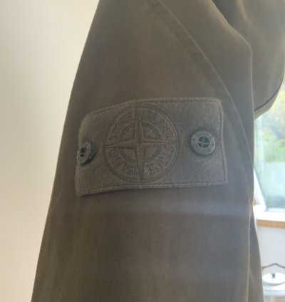 Stone Island Raso Gommato Double Ghost Piece Jacket