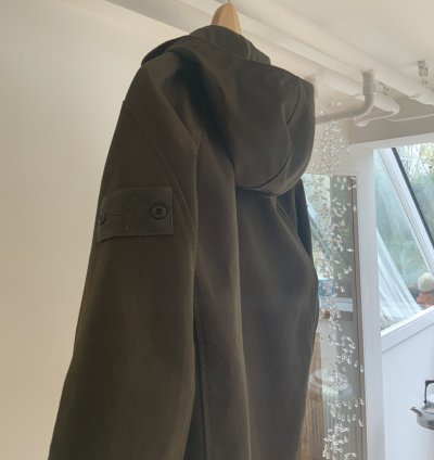 Stone Island Raso Gommato Double Ghost Piece Jacket