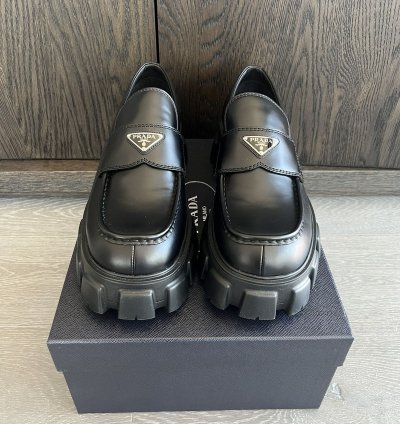 Prada Monolith Chunky Loafer