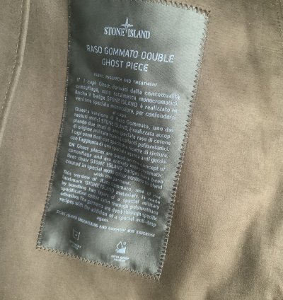 Stone Island Raso Gommato Double Ghost Piece Jacket