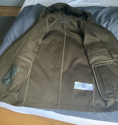 Stone Island Raso Gommato Double Ghost Piece Jacket