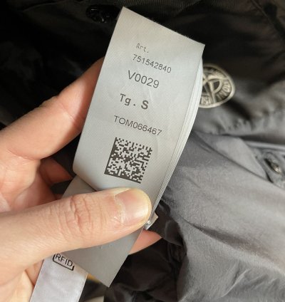 Stone Island Real Down Jacket