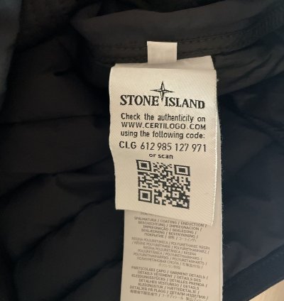 Stone Island Real Down Jacket