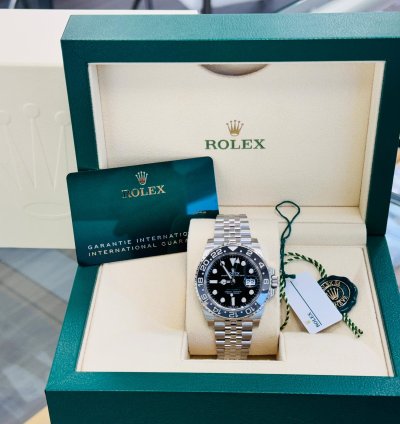 Rolex Gmt-master Ii 126710grnr 2024 Bruce Wayne Jubilee Band Box Papers Unworn
