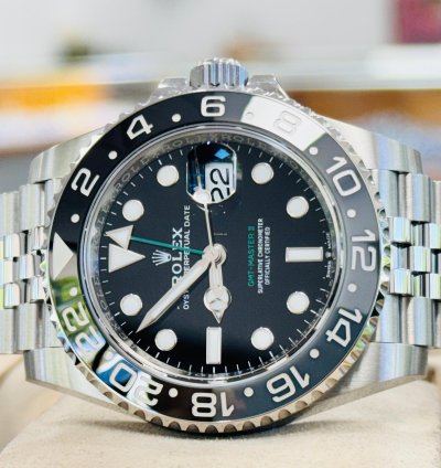 Rolex Gmt-master Ii 126710grnr 2024 Bruce Wayne Jubilee Band Box Papers Unworn