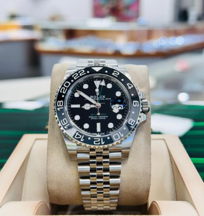 Rolex Gmt-master Ii 126710grnr 2024 Bruce Wayne Jubilee Band Box Papers Unworn