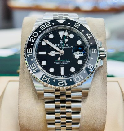 Rolex Gmt-master Ii 126710grnr 2024 Bruce Wayne Jubilee Band Box Papers Unworn
