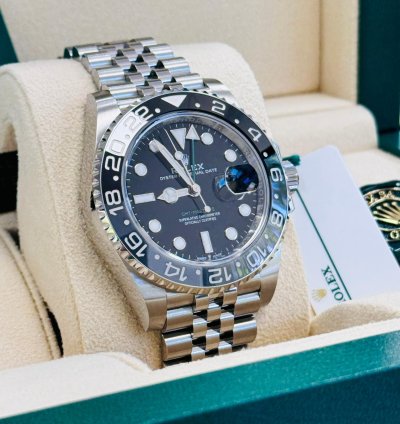 Rolex Gmt-master Ii 126710grnr 2024 Bruce Wayne Jubilee Band Box Papers Unworn