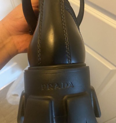 Prada Monolith Combat Boots