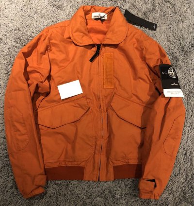 Stone Island Reflective Bomber Badge Jacket Outerwear Bnwt