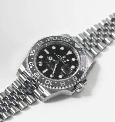Rolex Gmt-master Ii 126710grnr Bruce Wayne Jubilee Bracelet