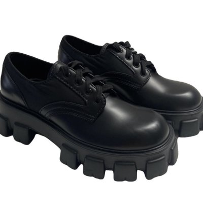 Prada Monolith Derby Lace Up 9 5