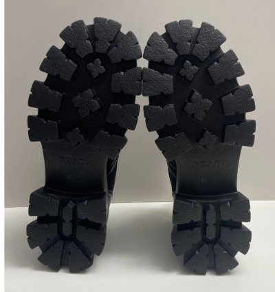 Prada Monolith Derby Lace Up 9 5